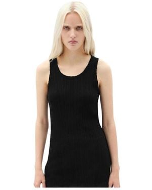 Ann Demeulemeester Sleeveless Tops - Black