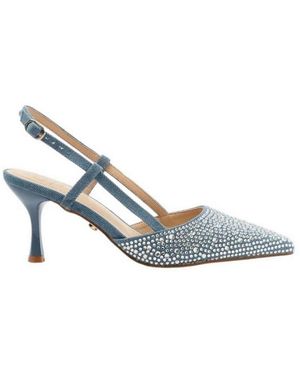 TWENTYFOUR Shiny San Francisco Slingback - Blauw