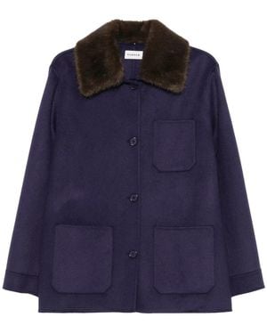 P.A.R.O.S.H. Single-Breasted Coats - Azul