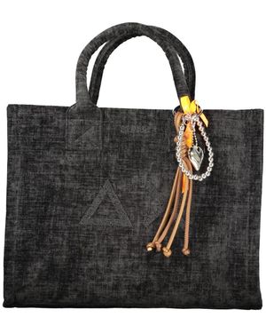 Sun 68 Shopping Bags - Black