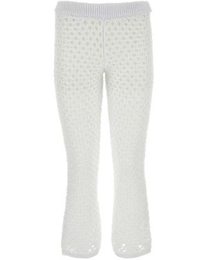 Valentino Garavani Wide Trousers - Grey