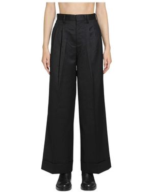 Junya Watanabe Broeken ,Zwart ,Tailored Broeken