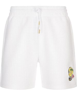 CASABLANCA Casual Shorts - Blanco