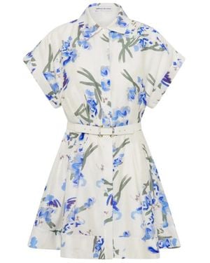 Rebecca Vallance Shirt Dresses - Blue