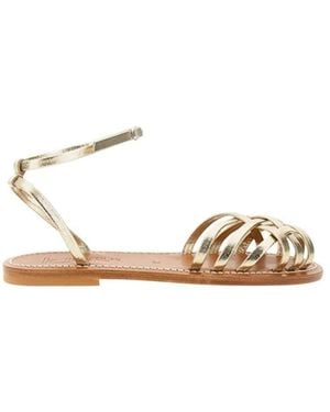 K. Jacques Flat Sandals - Natural