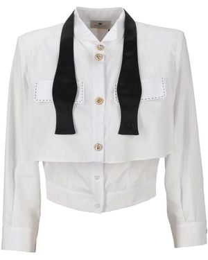 Elisabetta Franchi Shirts - Blanco