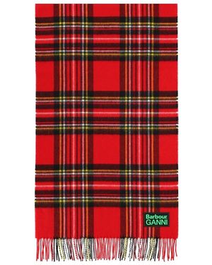 Barbour Winter Scarves - Rojo