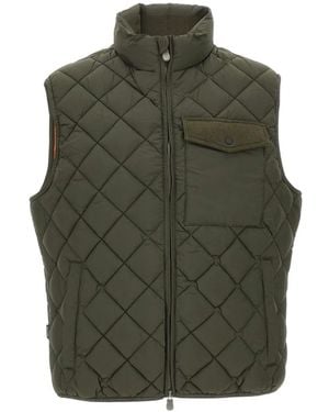 Save The Duck Jassen ,Groen ,Polyester Fabrice Vest