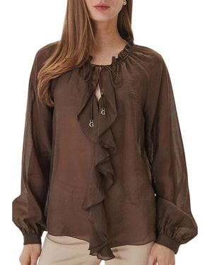 Guess Blouses - Brown