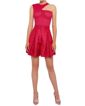 Genny Short Dresses - Rojo