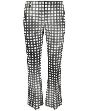 Ermanno Scervino Wide Trousers - Gris