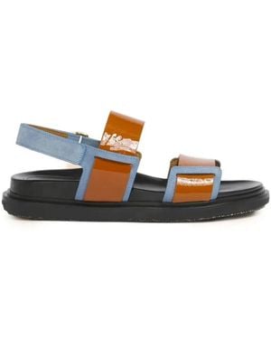Marni Fussbett Sandalen - Blau