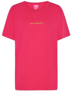 One Teaspoon T-Shirts - Rose