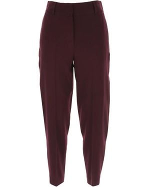Alysi Tapered Pants - Purple