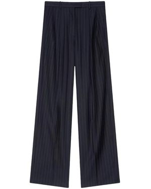 Givenchy Broeken ,Blauw ,Double Pleat Broeken