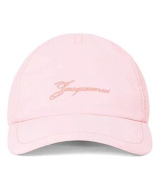 Jacquemus La Casquette Baluchon - Roze