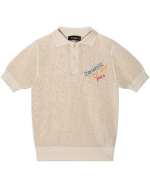 DSquared² Polo Shirts - Natural