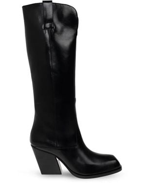 Yuzefi Cowboy Boots - Negro