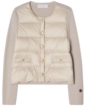 BUSNEL Jassen ,Wol Iva Light Down Jacket - Naturel