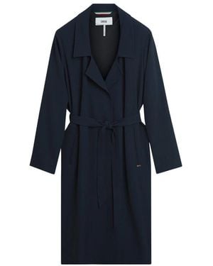 Cinque Belted Coats - Blue