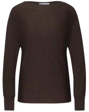 Street One Long Sleeve Tops - Brown