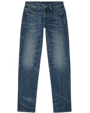 DIESEL Straight Fit Jeans - Blue
