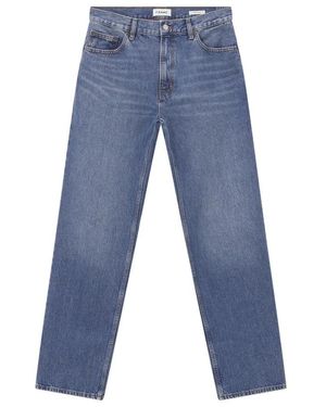 FRAME Relaxed Rechte Jeans - Blauw