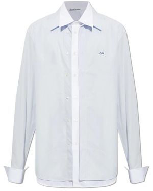 Acne Studios Formal Shirts - Blanco