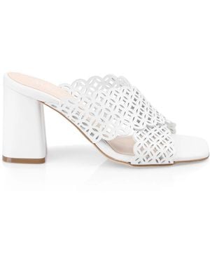 Marc Cain Rethink Together Seventies Style Sandal - Weiß
