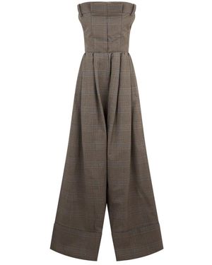 Moschino Elegante Jumpsuit - Grijs