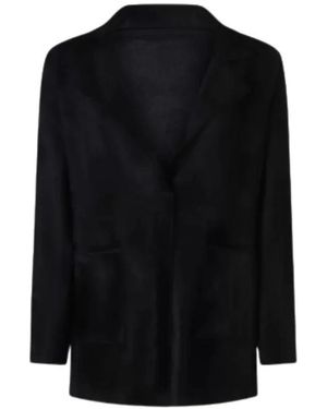 D.exterior Blazer Mit Fallendem Revers - Schwarz