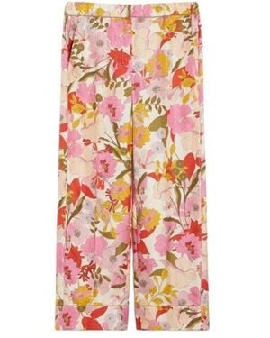 Max Mara Leda Wide Hosen - Rot