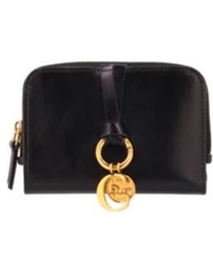 Chloé Alphabet Bifold Geldbörse - Schwarz