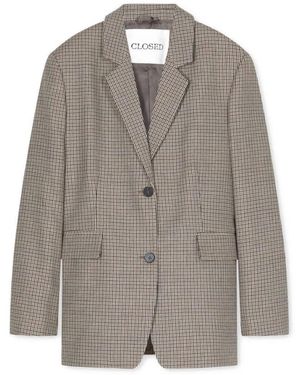 Closed Lola Blazer - Bruin