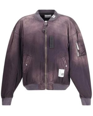 Maison Mihara Yasuhiro Bomber Jackets - Purple