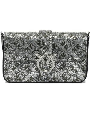 Pinko Cross Body Bags - Metálico