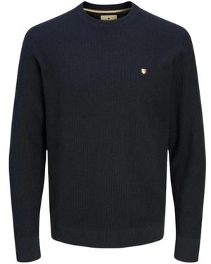 Jack & Jones Round-Neck Knitwear - Blue
