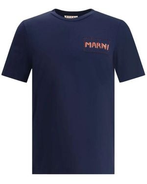 Marni T-Shirts - Blauw