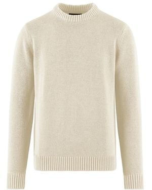 Bomboogie Round-Neck Knitwear - White