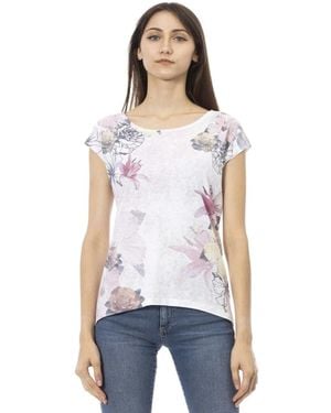 Trussardi T-shirt manica corta girocollo - Bianco