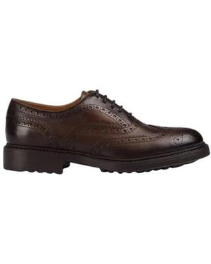 Doucal's Dovetail Brogue Schnürer - Braun