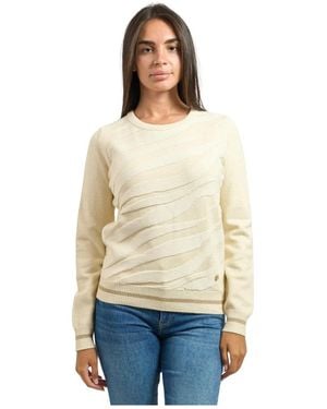 Yes-Zee Round-Neck Knitwear - Neutro