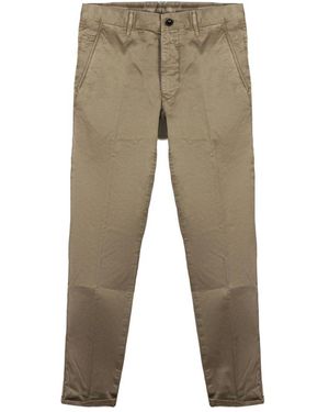 Incotex Stretch Katoenen Chino's - Naturel