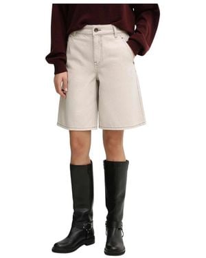 Miss Sixty High-Waist Denim Shorts - Natur