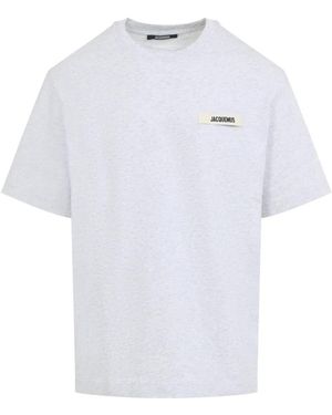 Jacquemus Tops ,Grijs ,T-Shirts - Wit