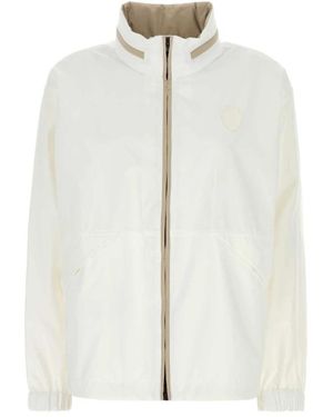 Brunello Cucinelli Rain Jackets - White