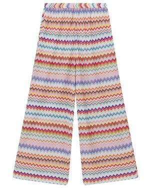 Missoni Wide Broeken - Blauw