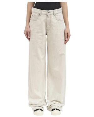 Rick Owens Loose-Fit Jeans - Natural