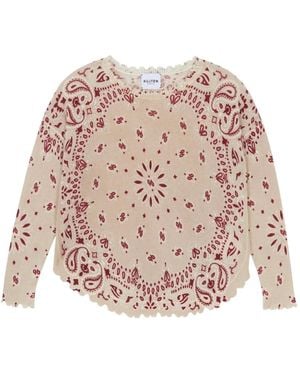 Kujten Rundhals-Strickware - Pink