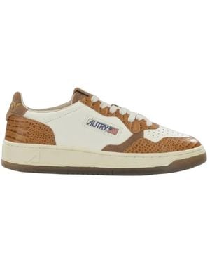 Autry Schoenen ,Bruin ,Medalist Low - Naturel
